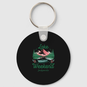 Chaveiro Viagem de Férias de Fim de Semana no Lago Jacksonv