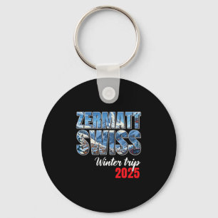 Chaveiro Viagem de Inverno Zermatt Suíça 2025 Esqui Alpino
