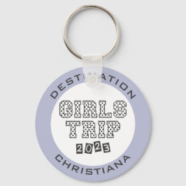 Chaveiro Viagem de Meninas 2023 Fim de Semana de Férias Per