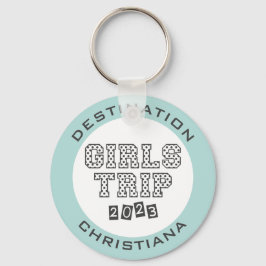 Chaveiro Viagem de Meninas 2023 Fim de Semana de Férias Per