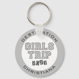 Chaveiro Viagem de Meninas 2023 Fim de Semana Personalizado