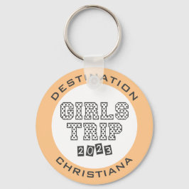 Chaveiro Viagem de Meninas 2023 Fim de Semana Personalizado