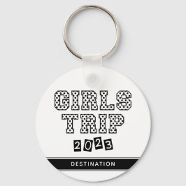 Chaveiro Viagem de Meninas 2023 Fim de Semana Personalizado