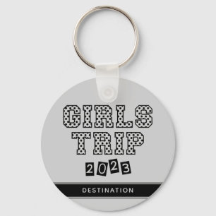Chaveiro Viagem de Meninas 2023 Fim de Semana Personalizado