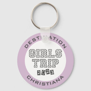 Chaveiro Viagem de Meninas 2023 Fim de Semana Personalizado