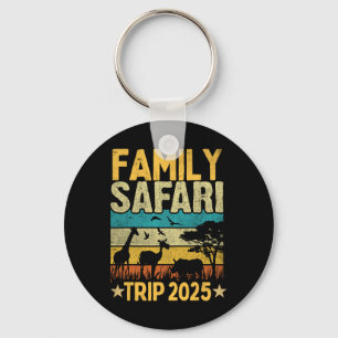 Chaveiro Viagem de Safári em Família 2025 Esquadrão de Corr