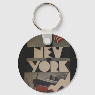Chaveiro Viagem de Vintage Nova York
