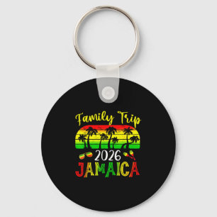 Chaveiro Viagem em Família Jamaica 2026 Tapete de Praia de