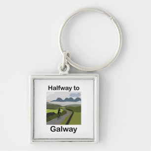 Chaveiro Viagem pela Estrada até Galway