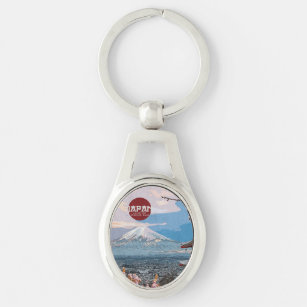 Chaveiro Viagem Vintage Japan Mt. Fuji    