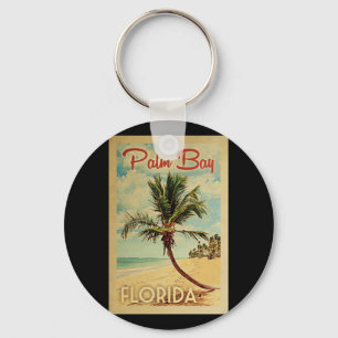 Chaveiro Viagens vintage de Palm Bay