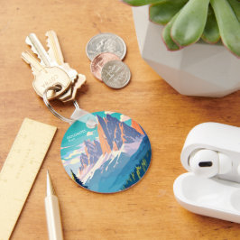 Chaveiro Viagens vintage Dolomites Itália