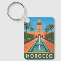 Viagens vintage Marrocos Norte África - Gráfico Re