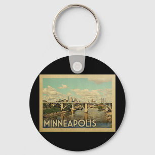 Chaveiro Viagens vintage Minneapolis Minnesota