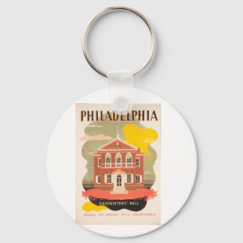 Chaveiro Viagens vintage philadelphia