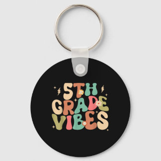 Chaveiro Vibes da 5ª Série Groovy de Volta às Aulas
