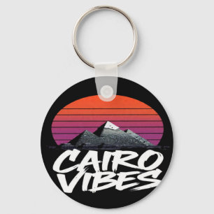 Chaveiro Vibes do Cairo Antigo   Estilo de Rua Egípcio e Vi