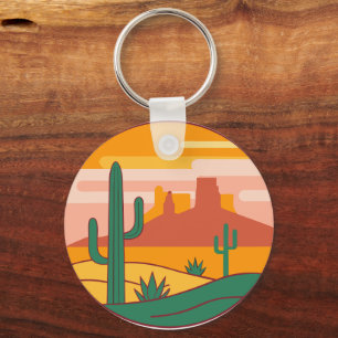 Chaveiro Vibes do Deserto do Orgulho do Estado da arizona