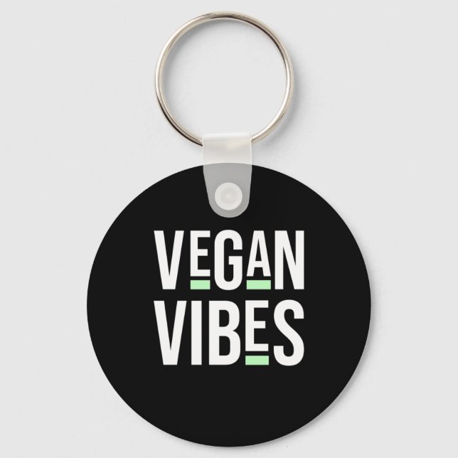 Chaveiro Vibes Vegetarianos (Frente)