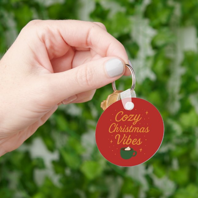 Chaveiro Vibrações Aconchegantes de Natal (Mão)