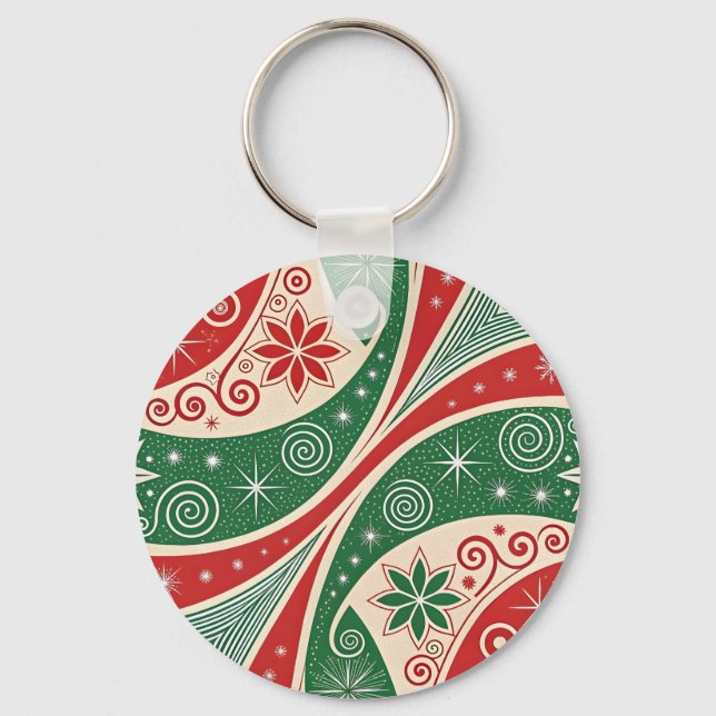 Chaveiro Vibrações de Natal (Frente)