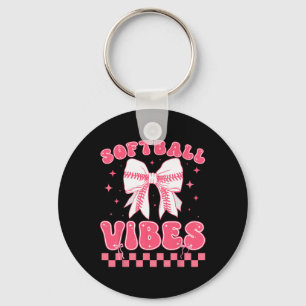 Chaveiro Vibrações de Softbol Softbol Coquete Softbol Groov