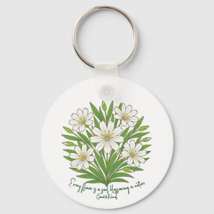 Chaveiro Vibrações florais da primavera