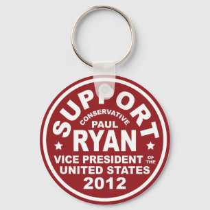 Chaveiro Vice-presidente Selo de Paul Ryan do apoio