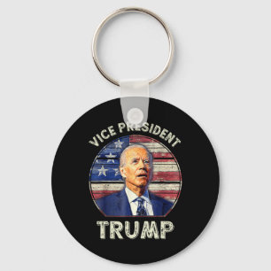 Chaveiro Vice-presidente Trump Bandeira dos EUA Biden Eleiç