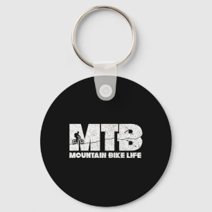 Chaveiro Vida de Bicicleta de Montanha Mtb Ciclismo Ciclist