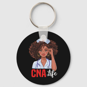 Chaveiro Vida de Enfermeira Cna Enfermagem Histórica Afro-A