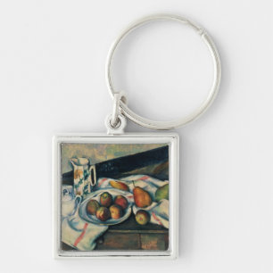 Chaveiro Vida de Paul Cezanne ainda dos pêssegos e das