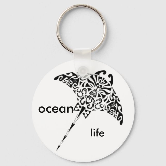 Chaveiro vida oceânica (Frente)