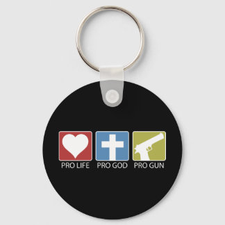 Chaveiro Vida Pró, Pro Deus, Arma Pró