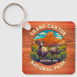 Chaveiro Vida selvagem na Arizona do Parque Nacional do Gra