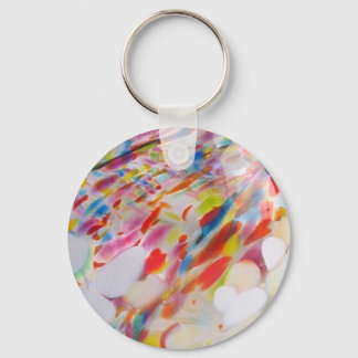 Chaveiro Vidro soprado multicolorido