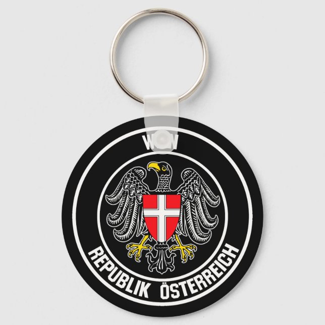 Chaveiro Viena Round Emblem (Frente)