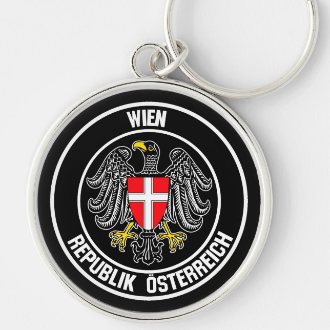 Chaveiro Viena Round Emblem (Frente)