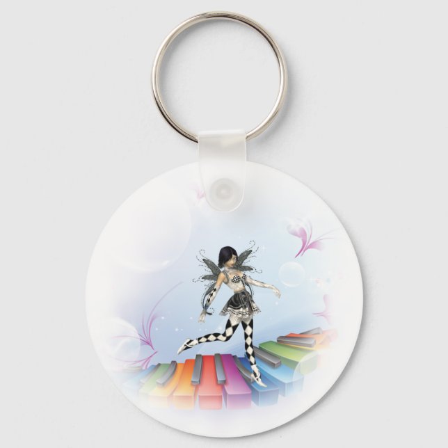 Chaveiro Vignette Musical Keyboard Faerie (Frente)