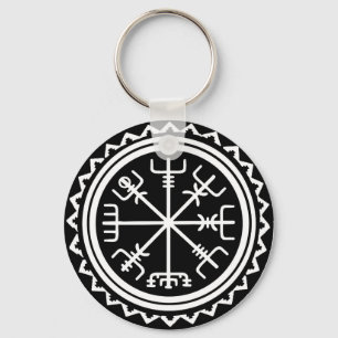 Chaveiro Viking Vegvisir Compass Náutico