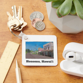 Chaveiro Vila Histórica de Plantação Havaiana Honomu Nostál