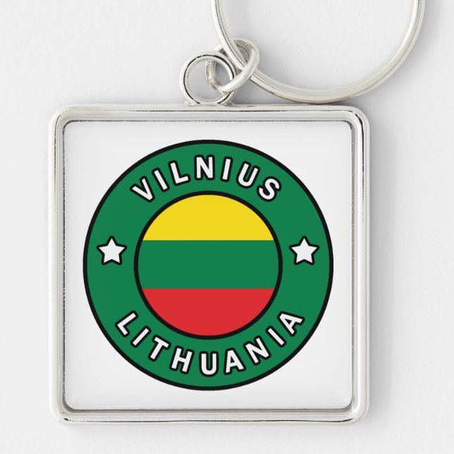 Chaveiro Vilnius Lituânia (Frente)