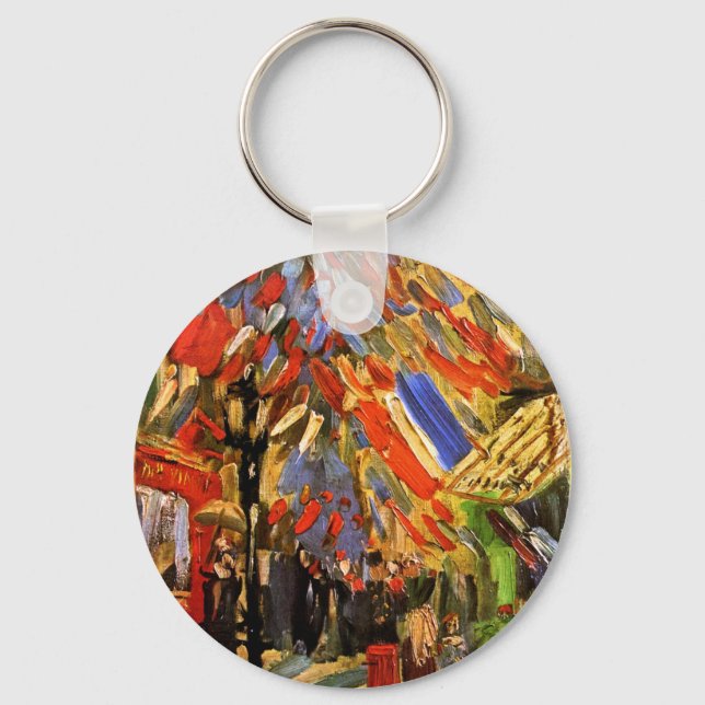 Chaveiro Vincent Van Gogh - 14 Da Celebração De Julho (Frente)