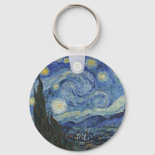 Chaveiro Vincent van Gogh   A Noite Estrelada, junho de 188