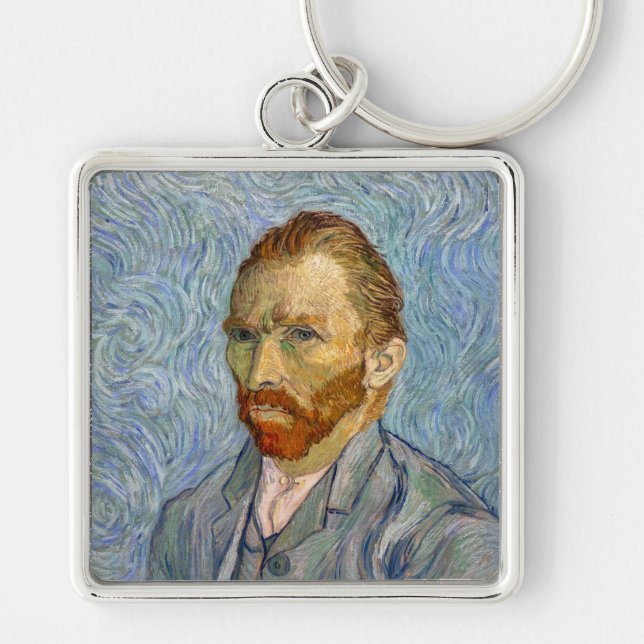 Chaveiro Vincent Van Gogh - Autorretrato (Frente)