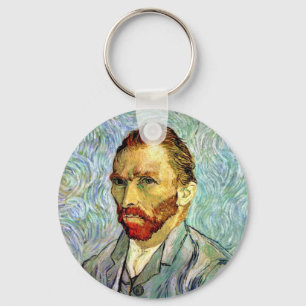 Chaveiro Vincent Van Gogh - Autorretrato Verde Arte Fino
