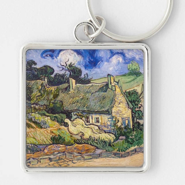 Chaveiro Vincent Van Gogh - Cabanas de Cordeville (Frente)