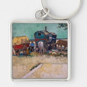 Chaveiro Vincent Van Gogh - Caravanas, Campo de Ciganos per