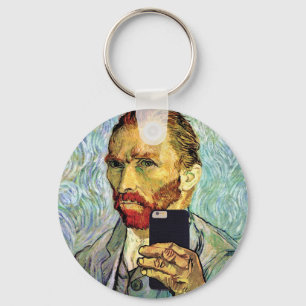 Chaveiro Vincent Van Gogh Cellphone Selfie autorretrato