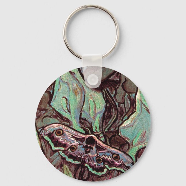 Chaveiro Vincent Van Gogh - Grande Mariposa Nocturna Arte F (Frente)